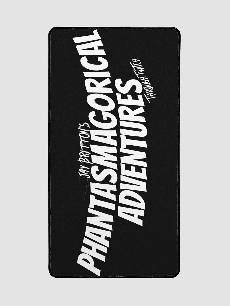 Channel desk mat (black) product image (3)