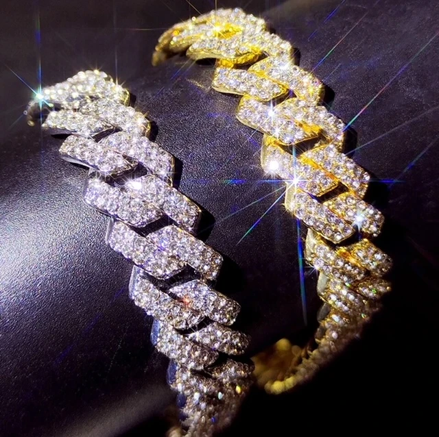 FASHION 4 PC GOLD BLUE TOPAZ BRACELET SET product image (3)