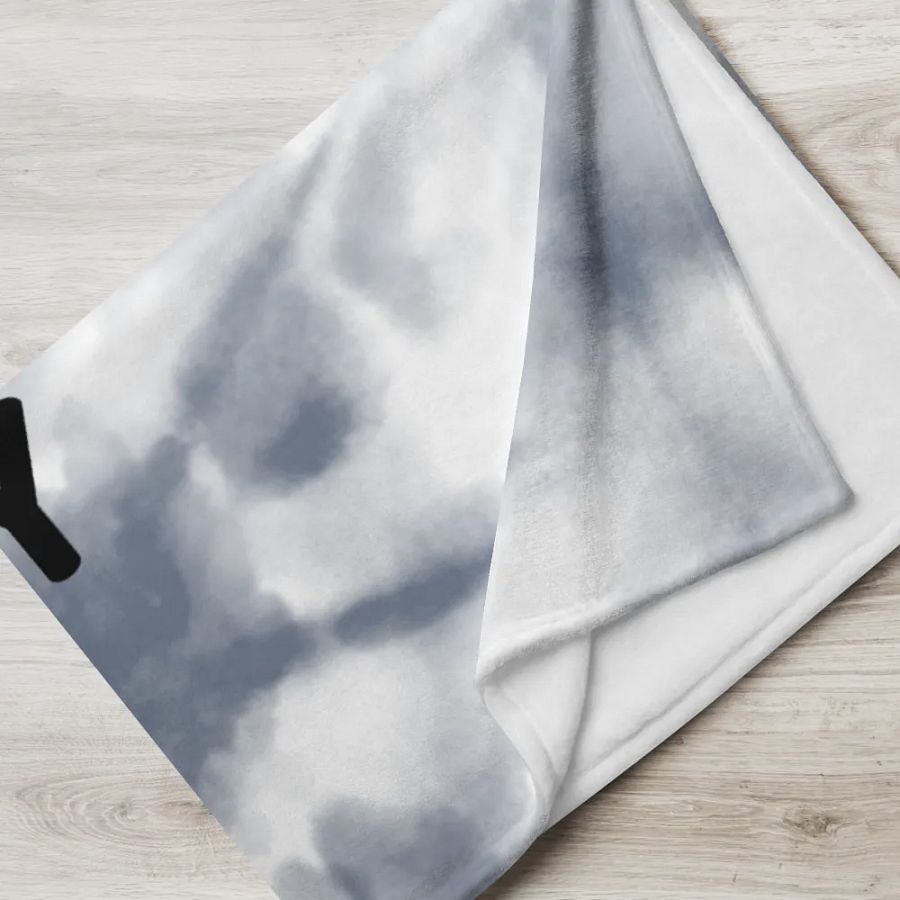 Throw Blanket 🩶 Text me when you get lonely (153 × 203 cm) product image (5)