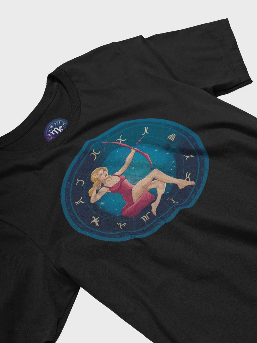 Sagittarius Zodiac Unisex Supersoft T-Shirt with Celestial Design product image (5)