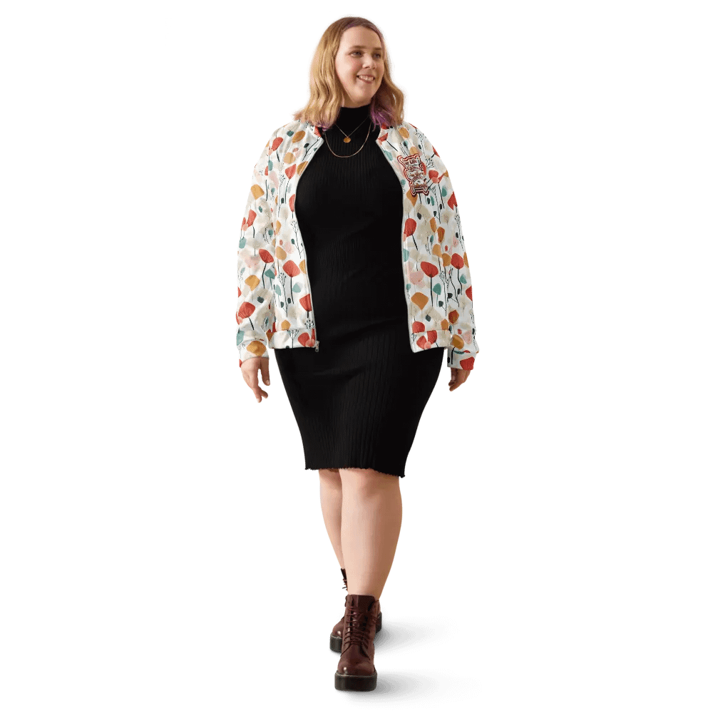 Funny Life Quote All Over Print Bomber Jacket product image (3)