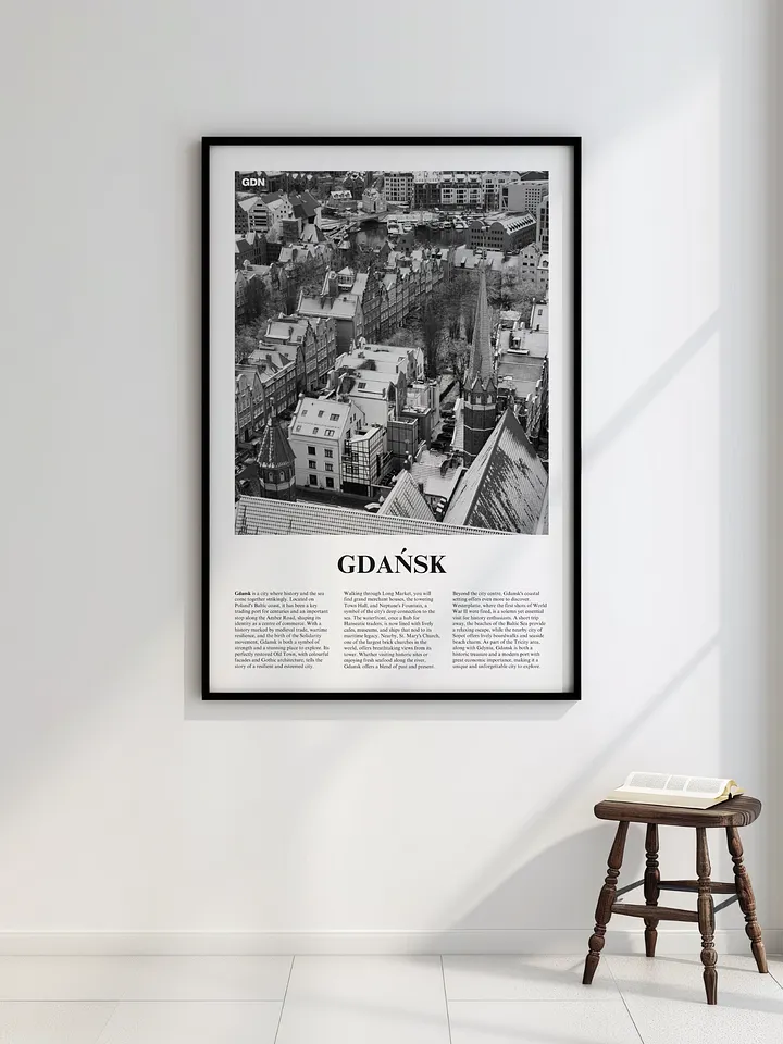 Gdansk 01 Newspaper Poster product image (4)
