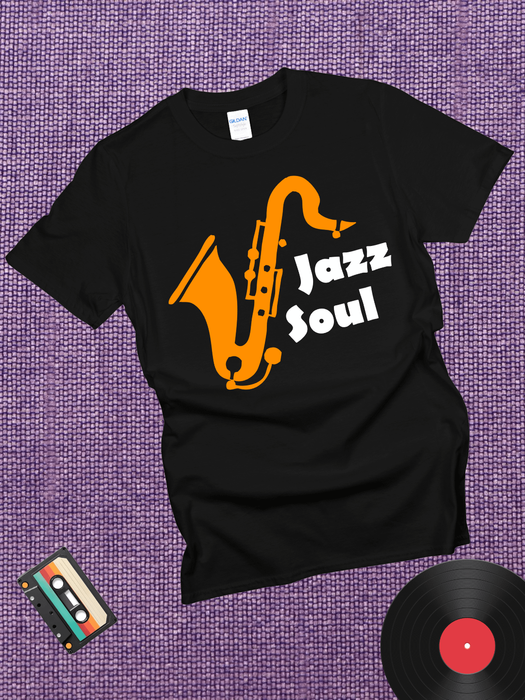 Jazz Soul - Saxophone Player T-Shirt product image (1)