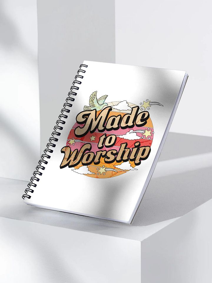 Made To Worship Celestial Spiral Notebook product image (2)