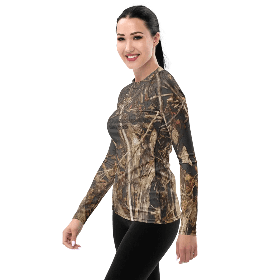 Women's Rash Guard - Dead Split - It Happennnns Camo product image (3)