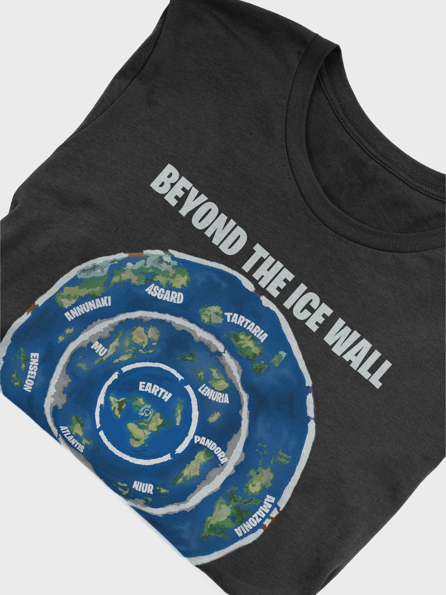 Premium Supersoft T-Shirt Beyond The Ice Wall Map product image (5)