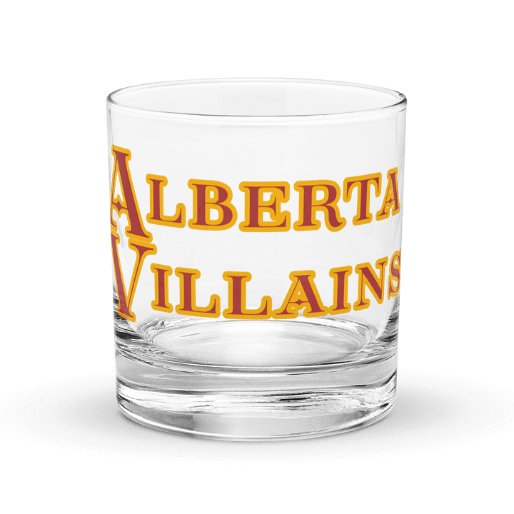 Alberta Villains whiskey glass product image (1)