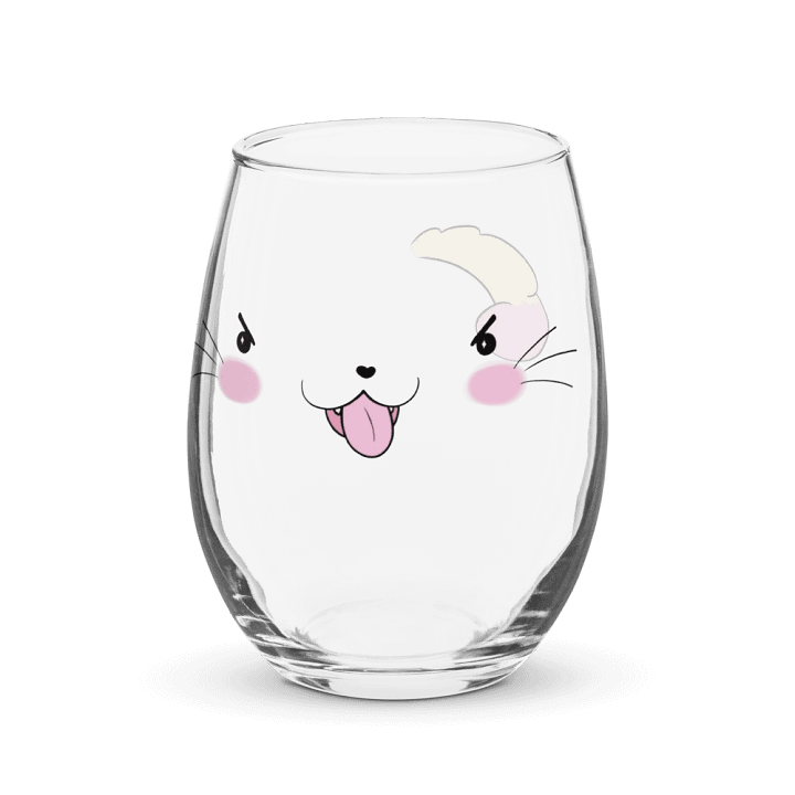 Peach Stemless Wine Glass product image (1)