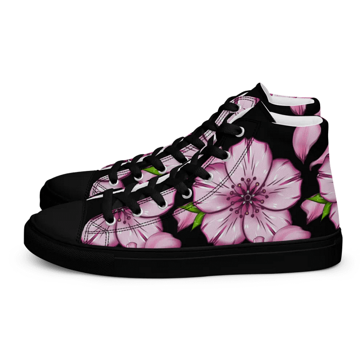 Blossomz & Petalz - Men's High Tops Canvas Shoes product image (1)