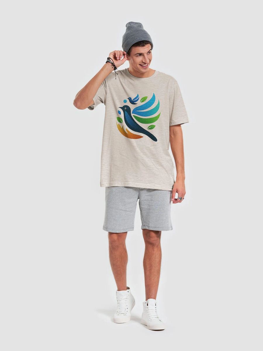 Whimsical Avian Harmony T-Shirt product image (60)