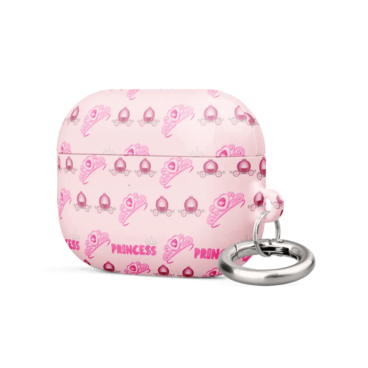 Pink Princess Print AirPods® Case product image (9)