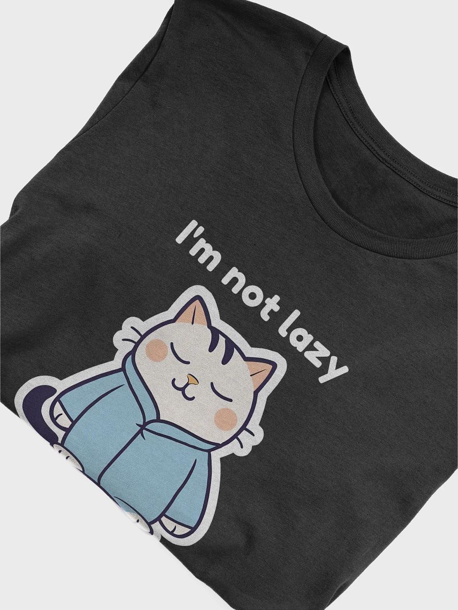 Energy-Saving Mode Cat T-Shirt product image (5)
