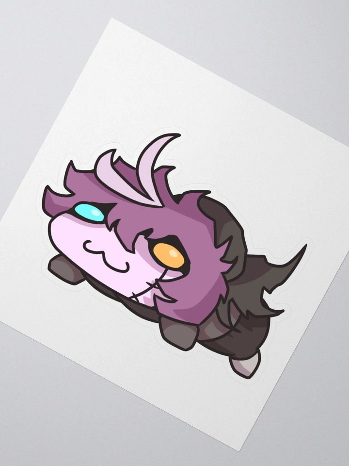 Nekri Frog Stare Sticker product image (2)