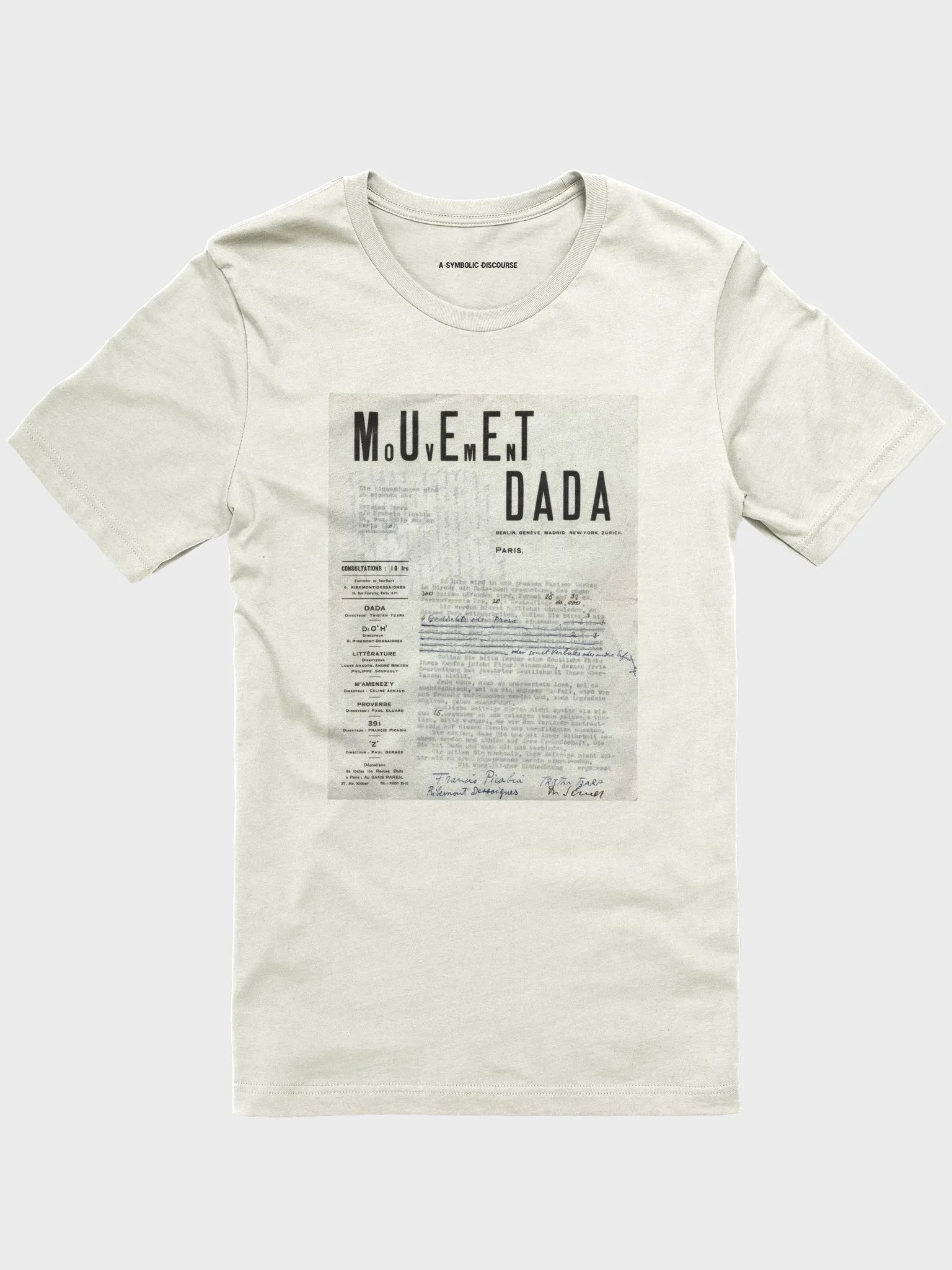 Dada Movement T-Shirt product image (1)