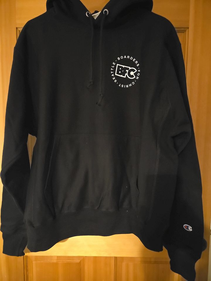 ADULT BFC Black Champion Hoodie product image (1)