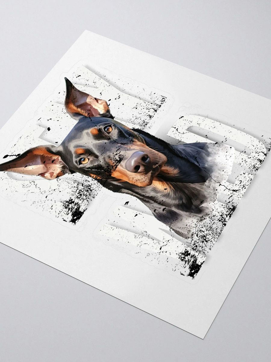 Stay Wild Doberman Kiss Cut Sticker product image (4)