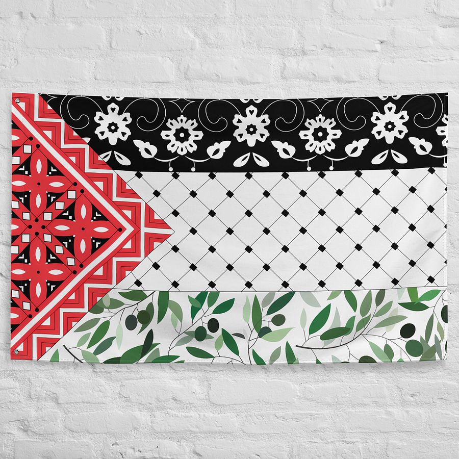 Ornate Aesthetic Palestine Flag product image (5)