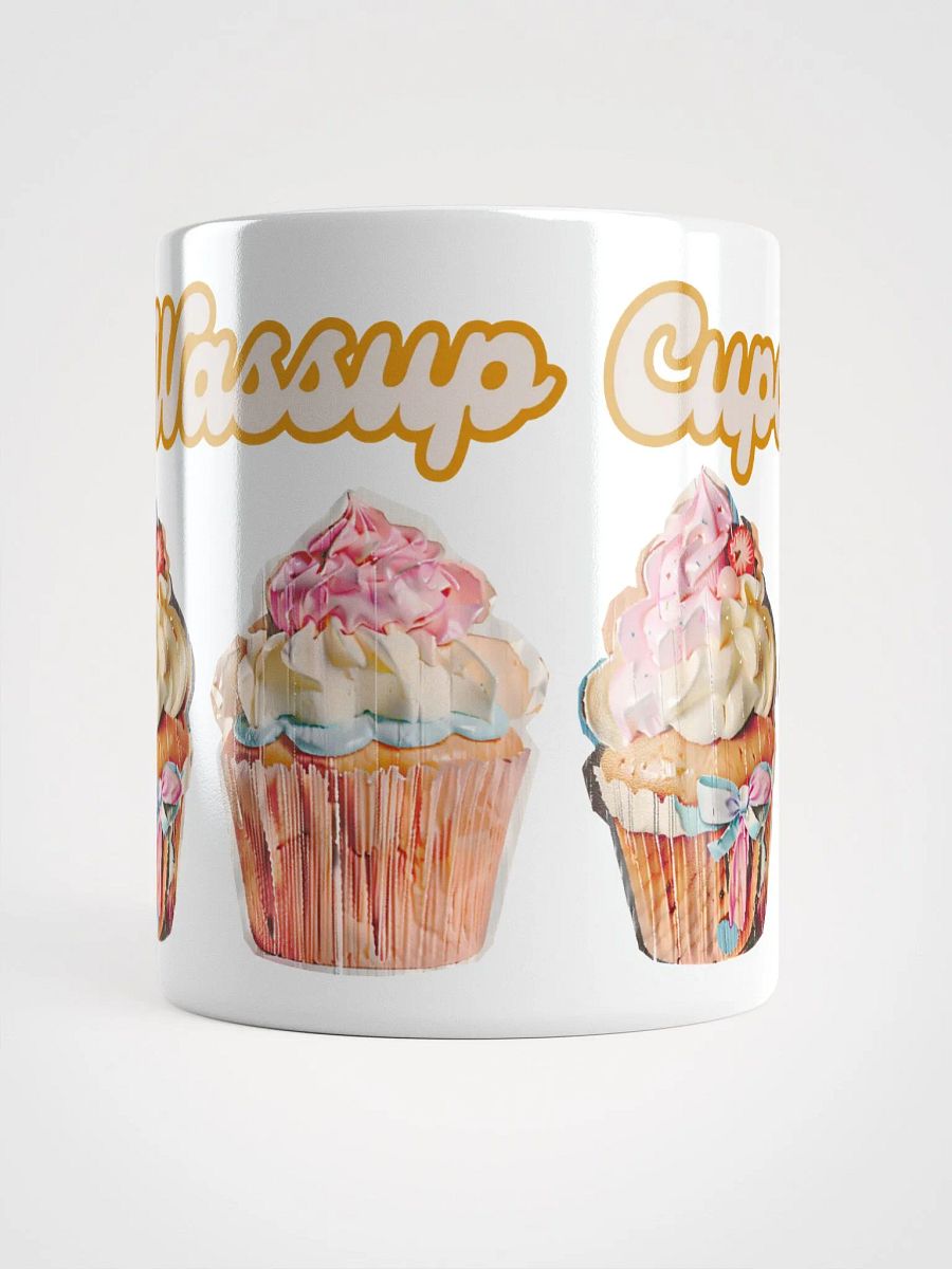 Wassup Cupcake White Glossy Mug product image (15)