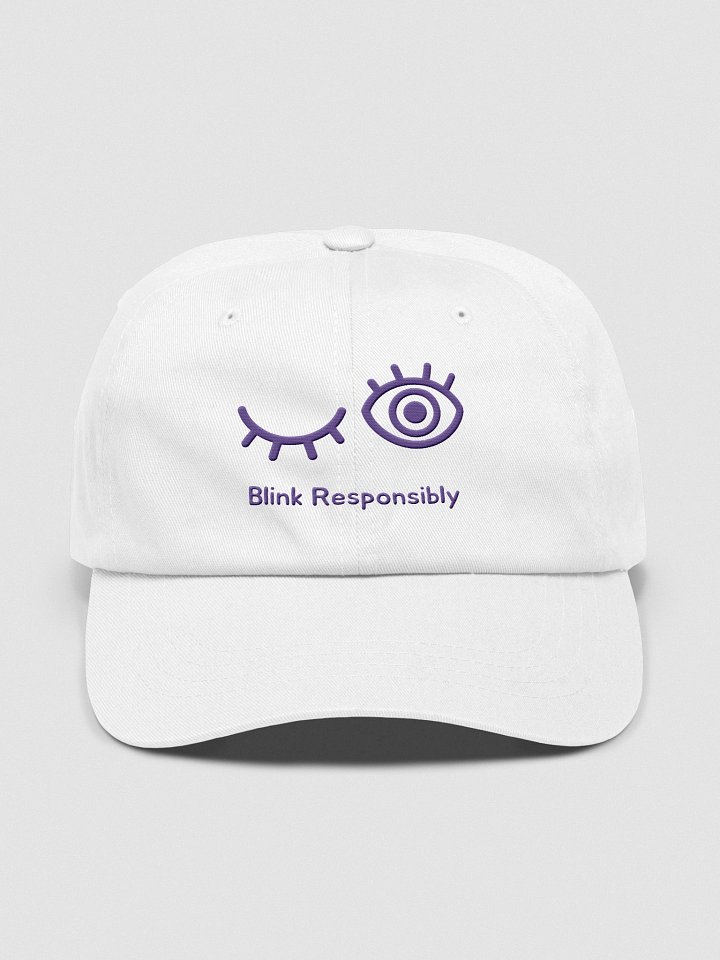 Blink Responsibly Eye Illustration Hat product image (1)