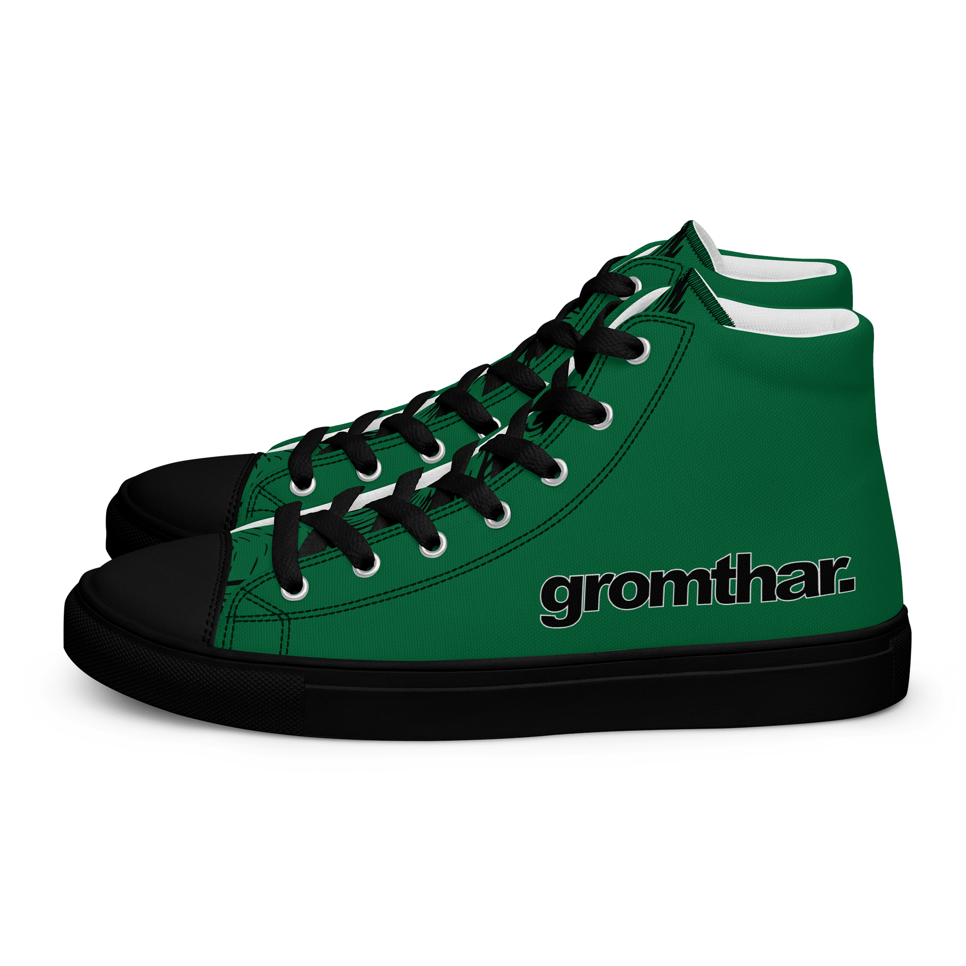 Gromthar Men's High Top Canvas Shoes product image (1)