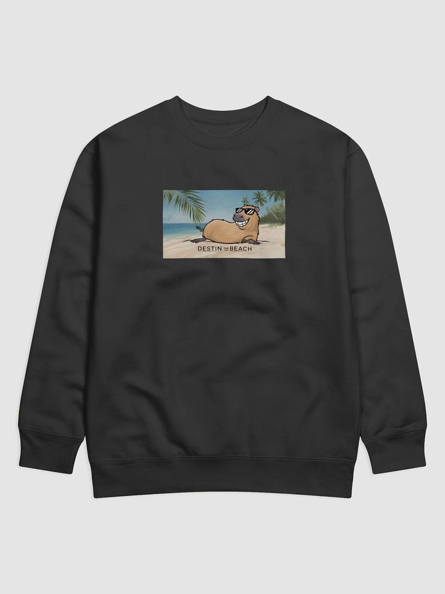Beach Bum Capybara Sweatshirt product image (1)