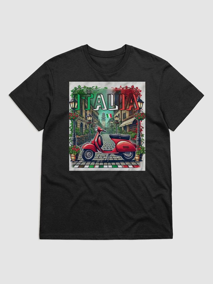Eco Friendly Italia Scooter Tee - Italian Themed Merch product image (1)