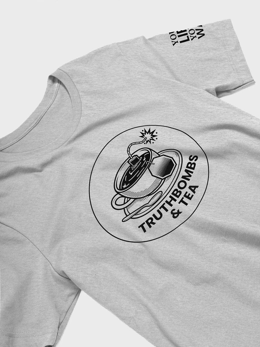 Unisex T-Shirt Black Print Truthbombs & Tea Official product image (16)