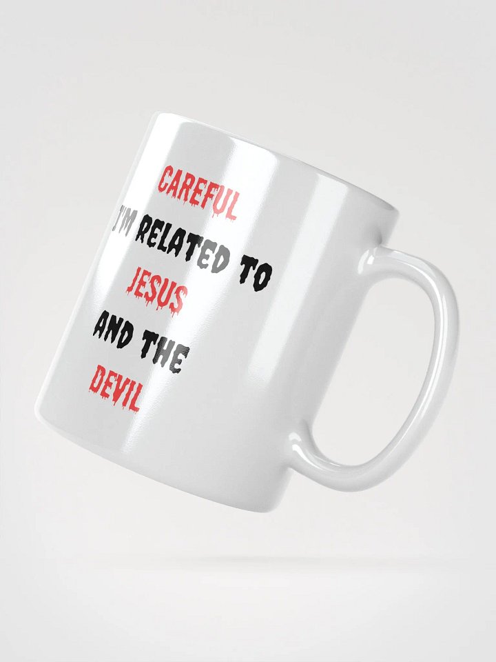 Related to Jesus and the Devil White Glossy Mug product image (6)
