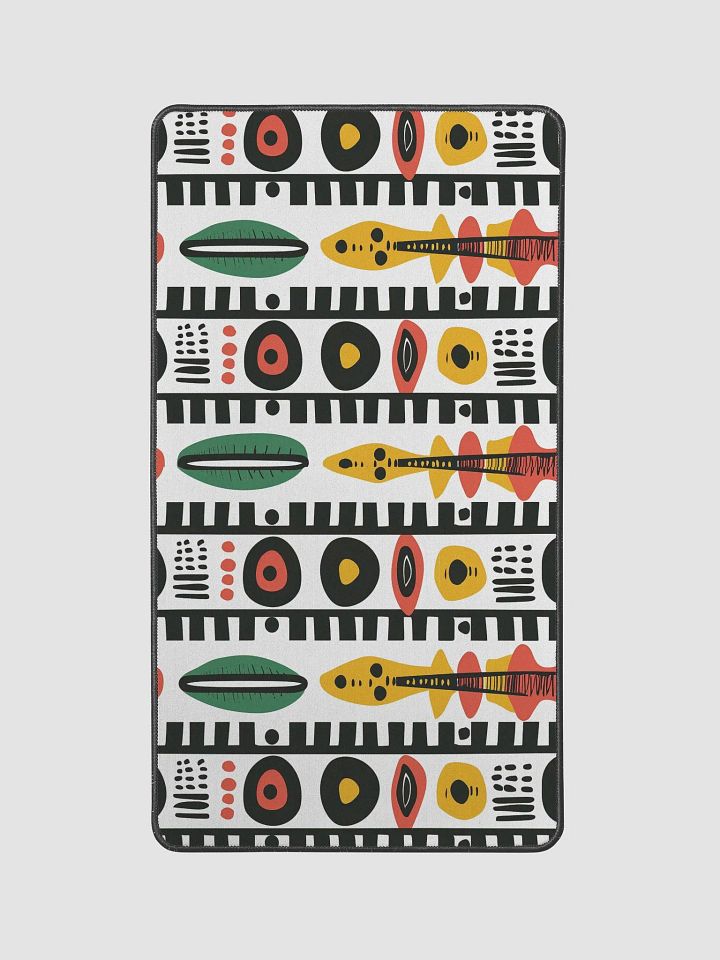 Afrobeat Harmony Desk Mat-12" x 22" product image (1)