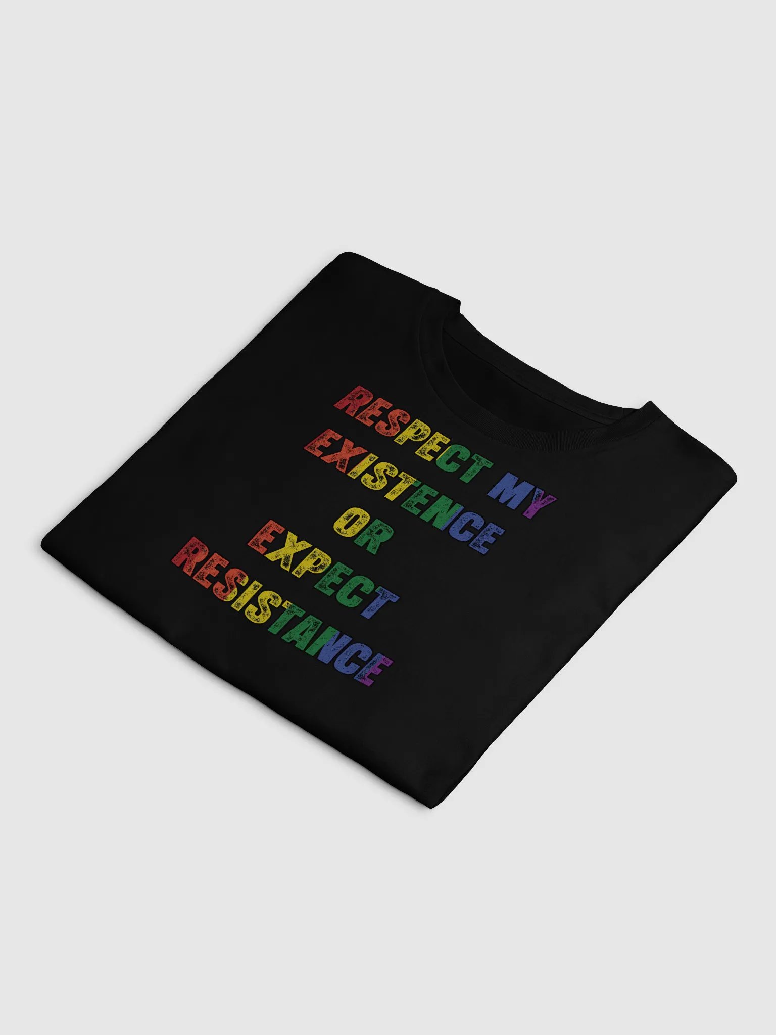 Respect My Existence or Expect Resistance - Crop Top product image (4)