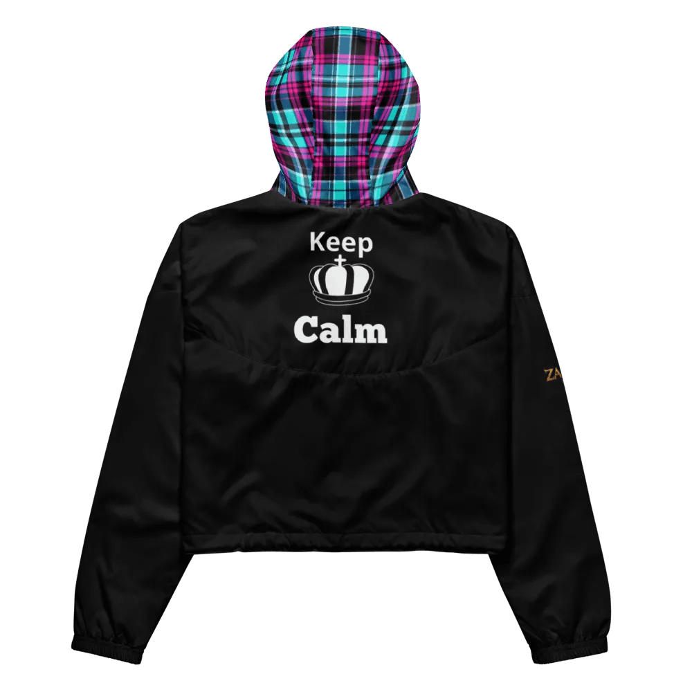 Plaid Perfection Women's Windbreaker product image (5)