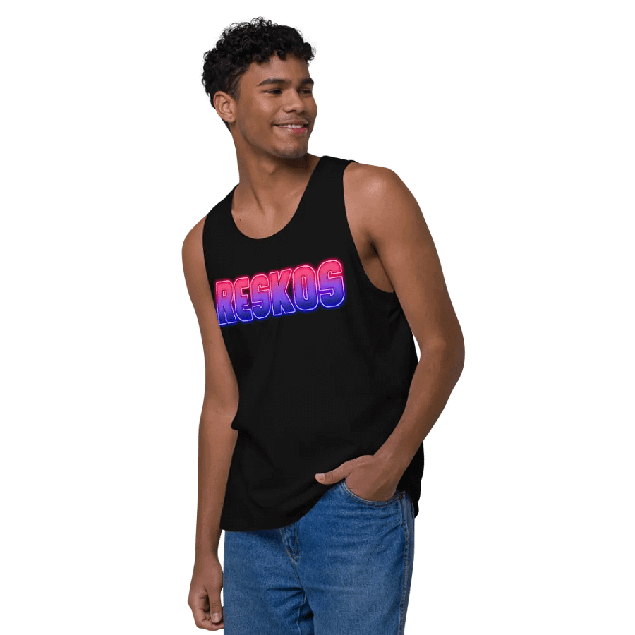 Gradient Reskos Men's Tank Top product image (8)