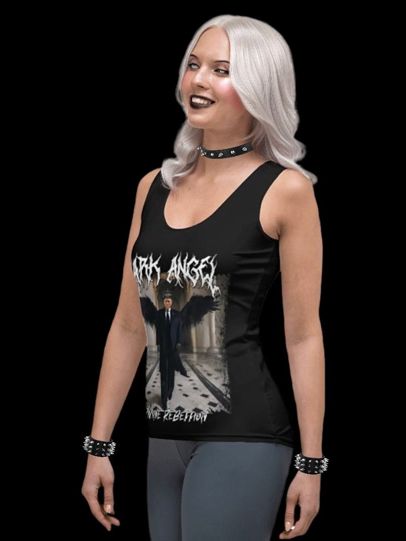 Political Humor Dark Angel Trump Womens Tank Top product image (3)