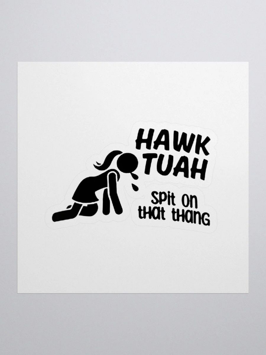 HAWK TUAH Kiss Cut Stickers product image (1)