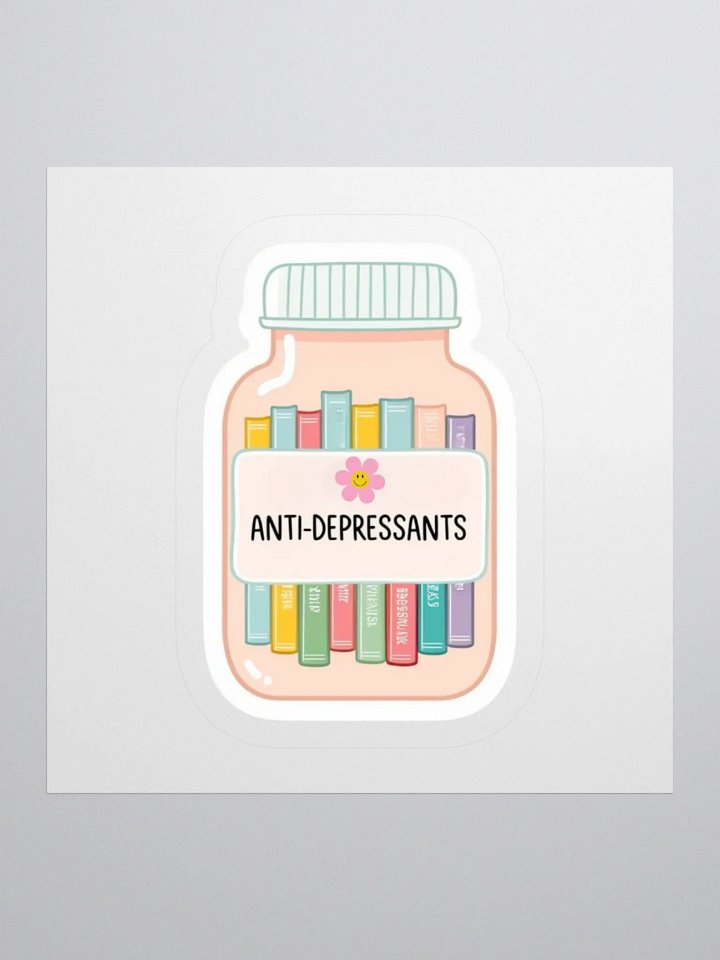 Anti-Depressants Bookish Sticker product image (3)