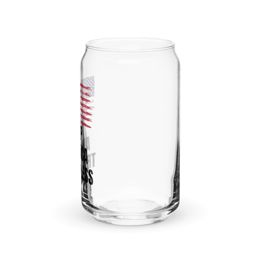 Pris- KEEP AMERICA TRUMPLESS-Can-Shaped Glass product image (39)