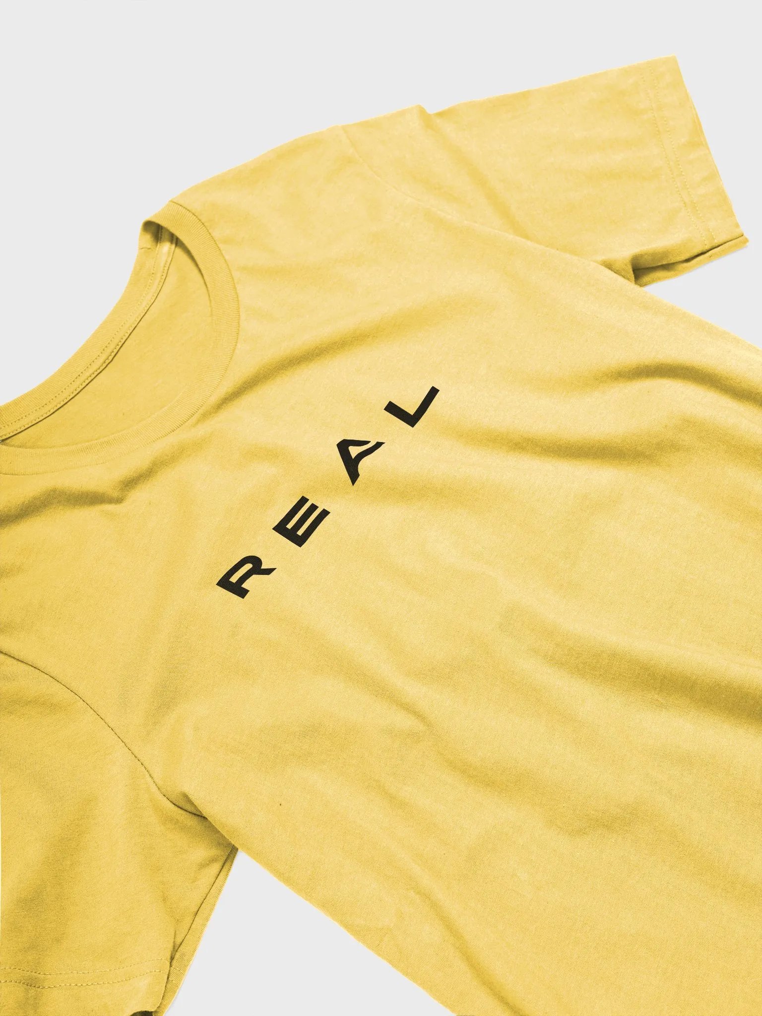 REAL Soft Tee | Yellow product image (3)
