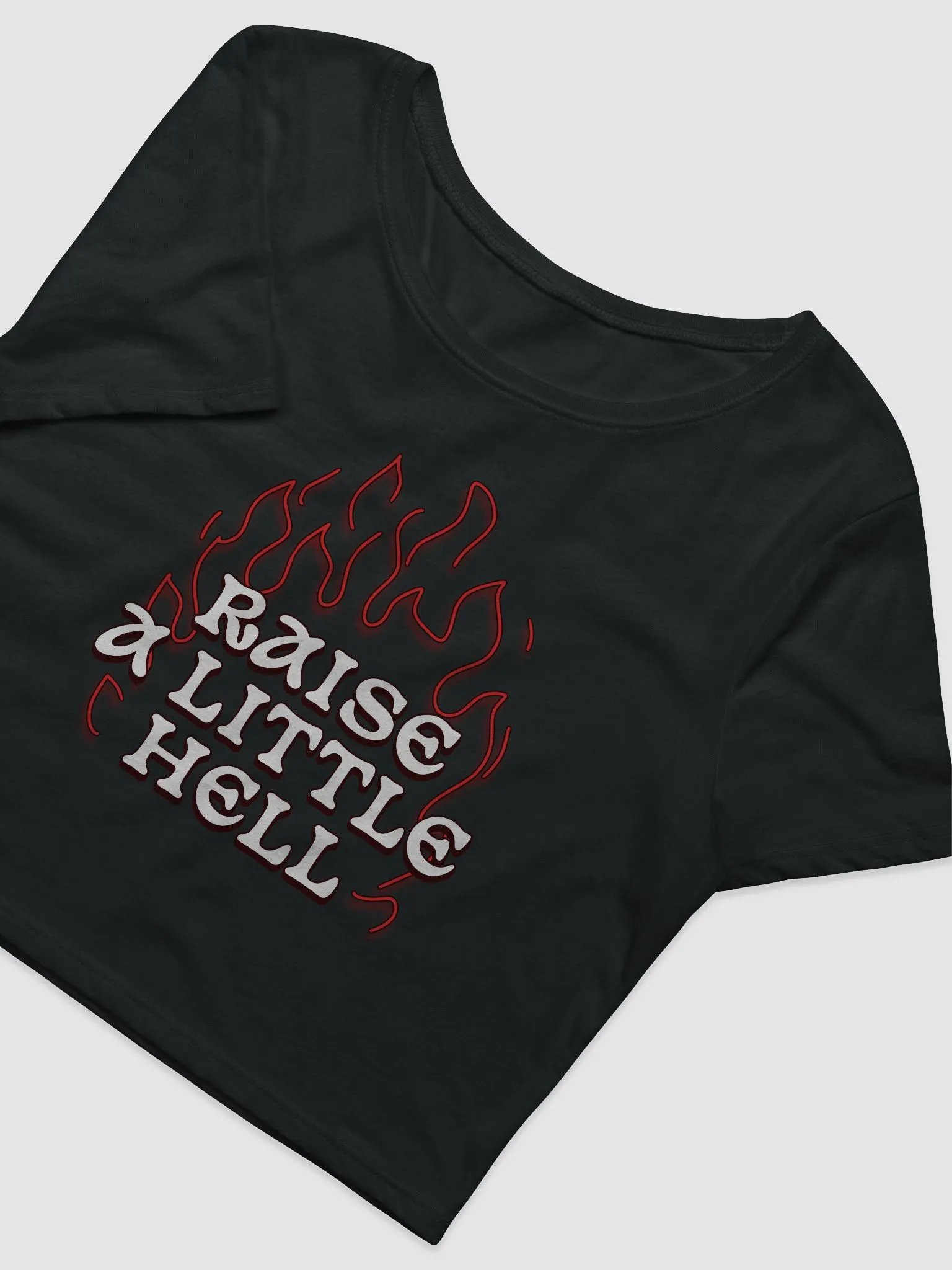 Raise a Little Hell CROPPED T-SHIRT product image (2)