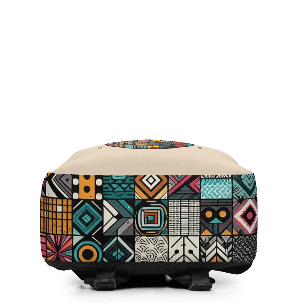 Festive Mosaic Smiles Backpack product image (2)