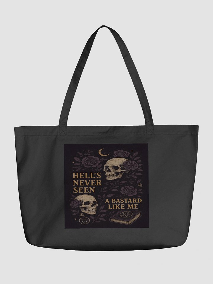 Gothic Skull Garden Tote Bag product image (1)