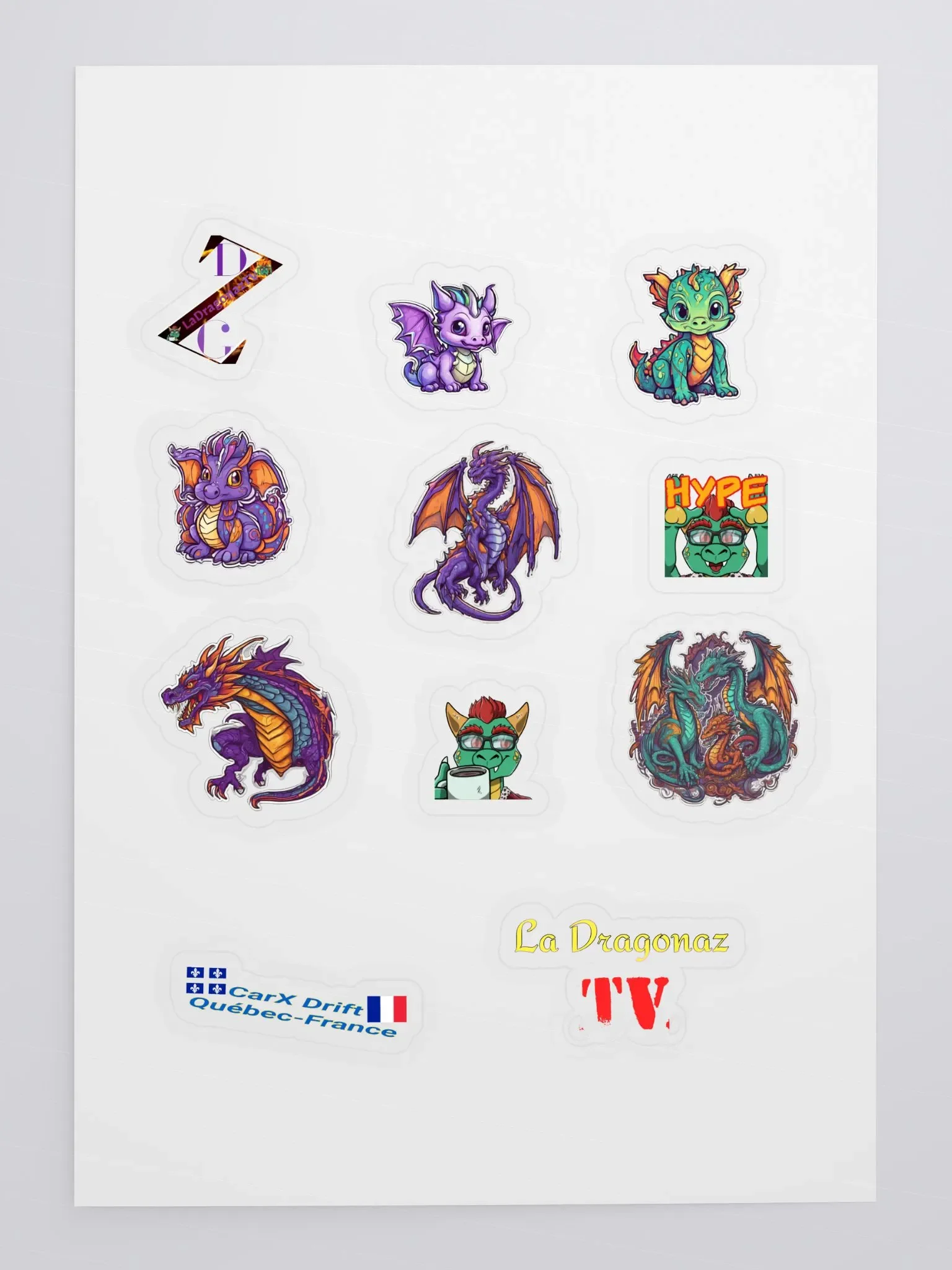 Autocollant LaDragonazTv/ LaDragonazTv Sticker product image (3)