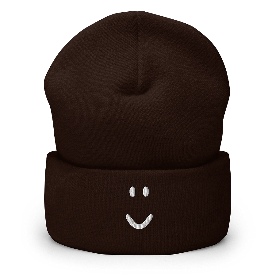DEFAULT FACE CUFFED BEANIE product image (2)
