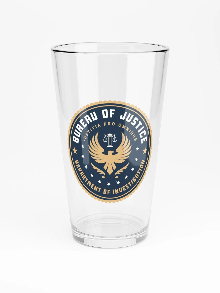 Bureau of Justice - Pint Glass product image (4)