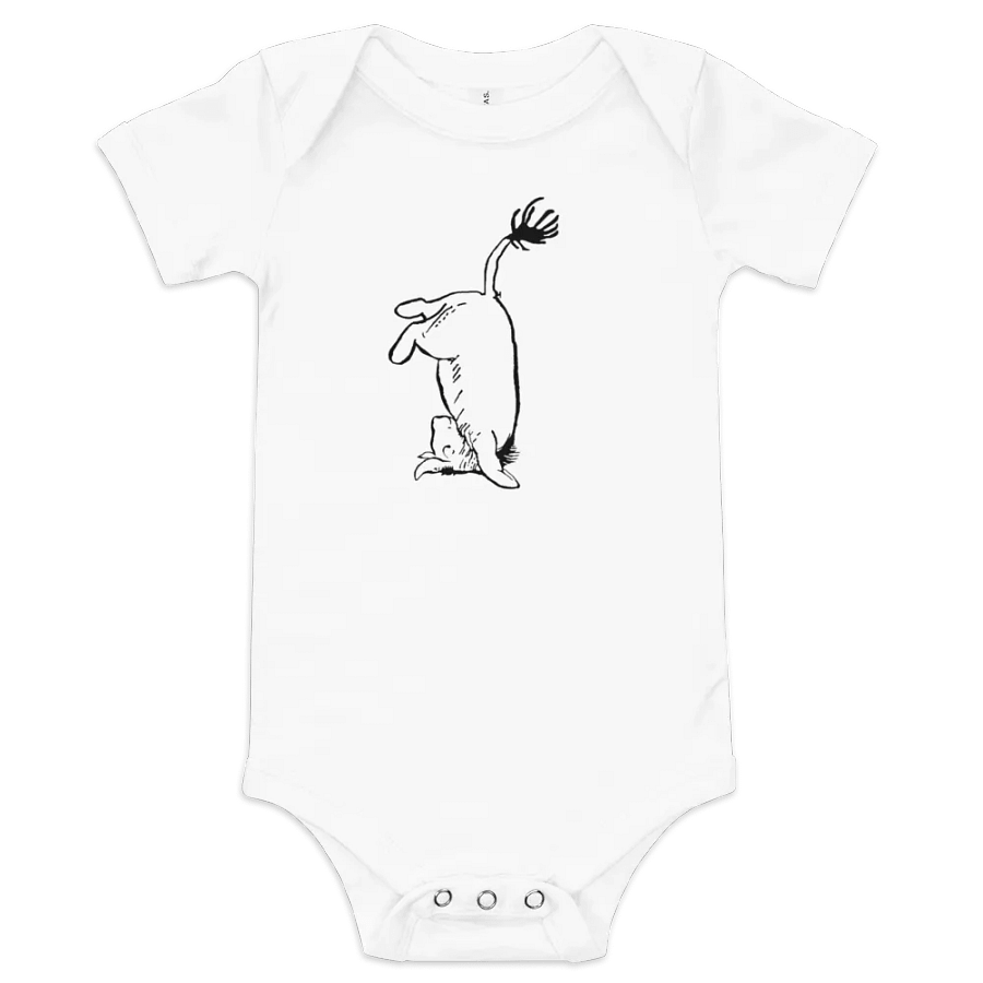 Eeyore Upside Down - Baby Short Sleeve One Piece product image (1)