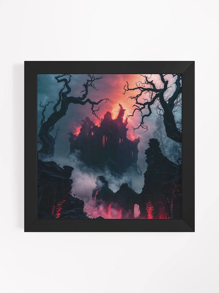 Ashes of the Forgotten Keep Framed Print product image (7)