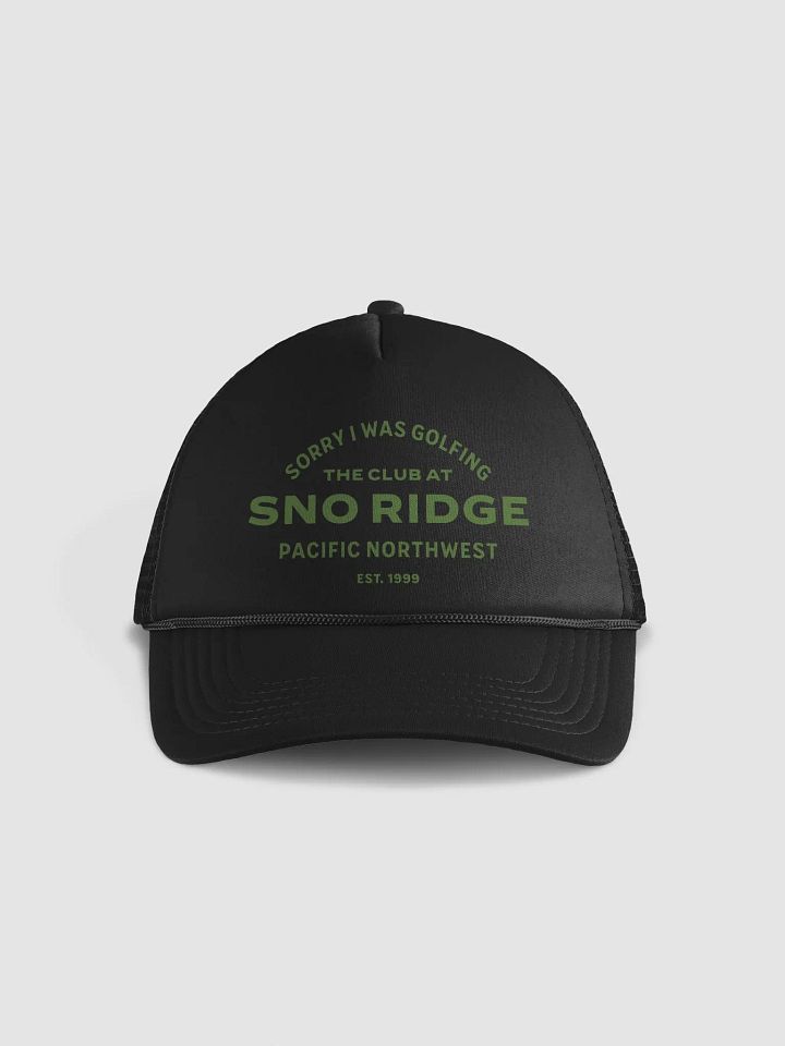 Sorry I was Golfing Sno Ridge Trucker Hat product image (1)