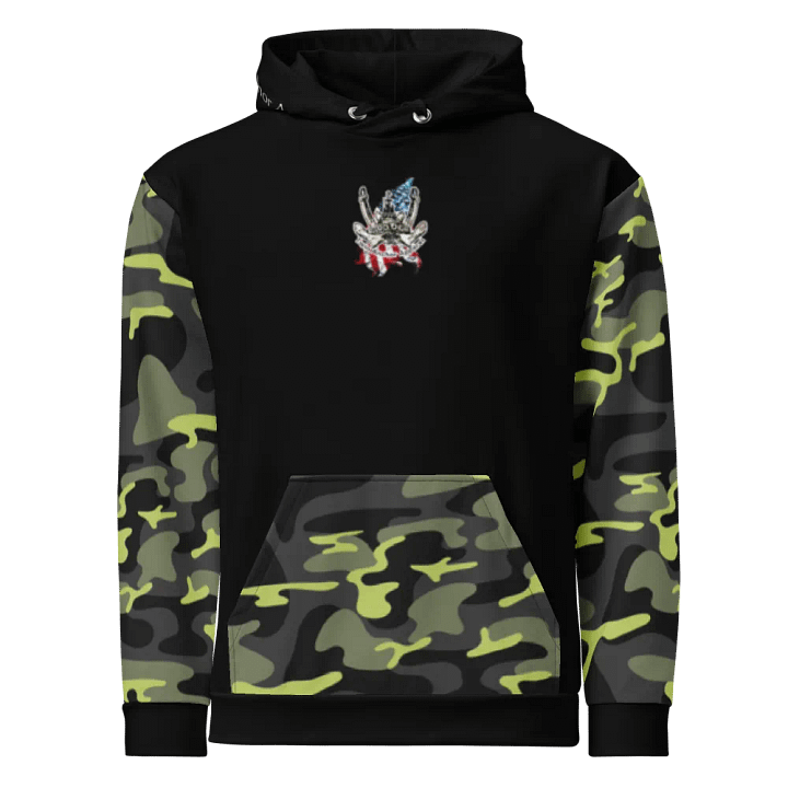 Camouflage & Black Athena Tug & CE Flage Hoodie product image (2)