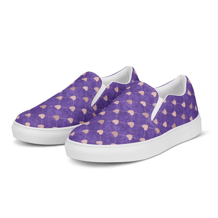 Women's Glowing Hearts Galore Slip-On product image (3)