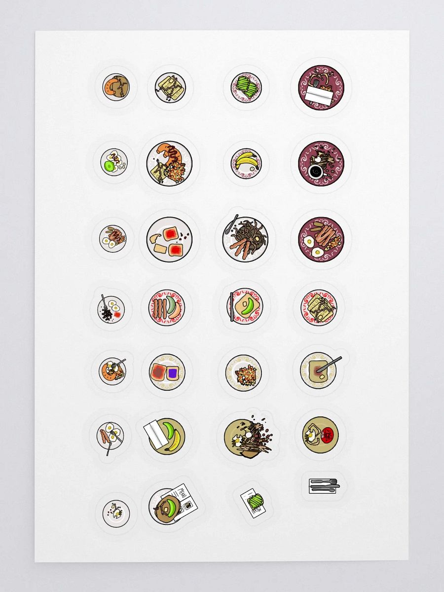 Epic Foodie Breakfast Sticker Bonanza product image (3)