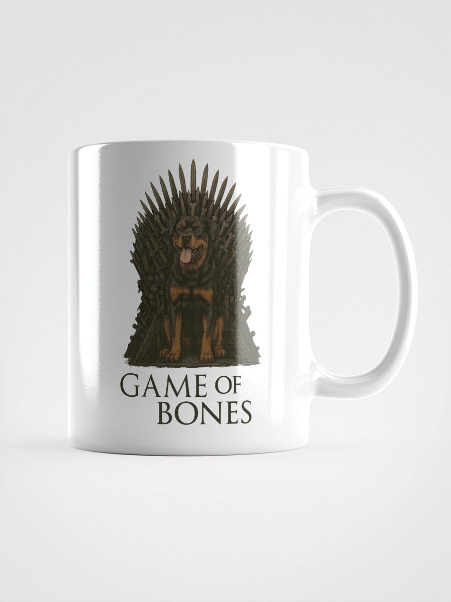 Rottweiler Game Of Bones Heat-Resistant Mug product image (2)